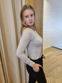longsleeve met lurex en fijne streepjes JDY