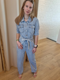 jumpsuit jeans lichtblauw