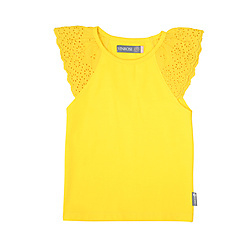 Vinrose T-shirt geel