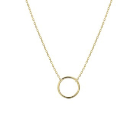 Ketting met Circle of Life  - From Me To You - Goldfilled-14k