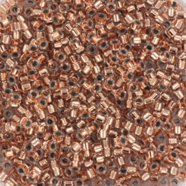 Miyuki Delica's DB0037 Copper Lined Crystal