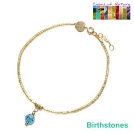Colors of Nature Birthstone armband