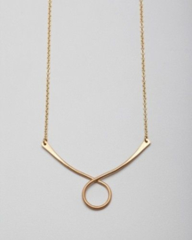 Ketting met sierlijke vorm  - From Me To You - Goldfilled-14k