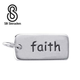 FAITH bedel - 925 Zilver