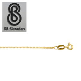 Venetiaanse ketting 14krt goud - 0.8mm