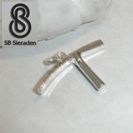 Zilveren STRATENMAKERSHAMER als bedel of Charm