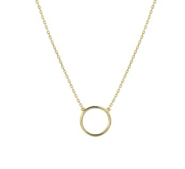Ketting met Circle of Life  - From Me To You - Goldfilled-14k