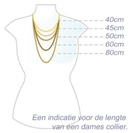 Venetiaanse ketting ZILVER 925 - 1.5mm