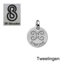 BEDEL-Sterrenbeeld- ECHT Zilver 925
