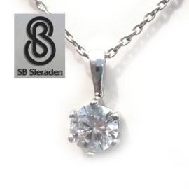 Zirconia hangertje ROND