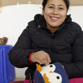 Basket pinguin