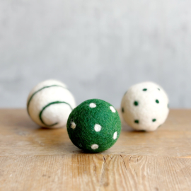 CatToy green balls SET 3