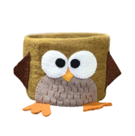 Basket owl brown
