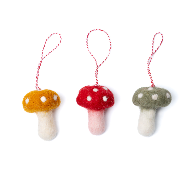 Mushroom dotted (set 3 kleur)