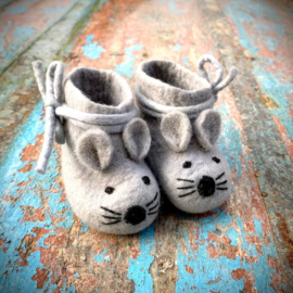 Babyshoe Mouse grey