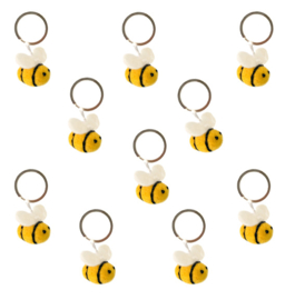 Keyring bijtje (10 pcs)