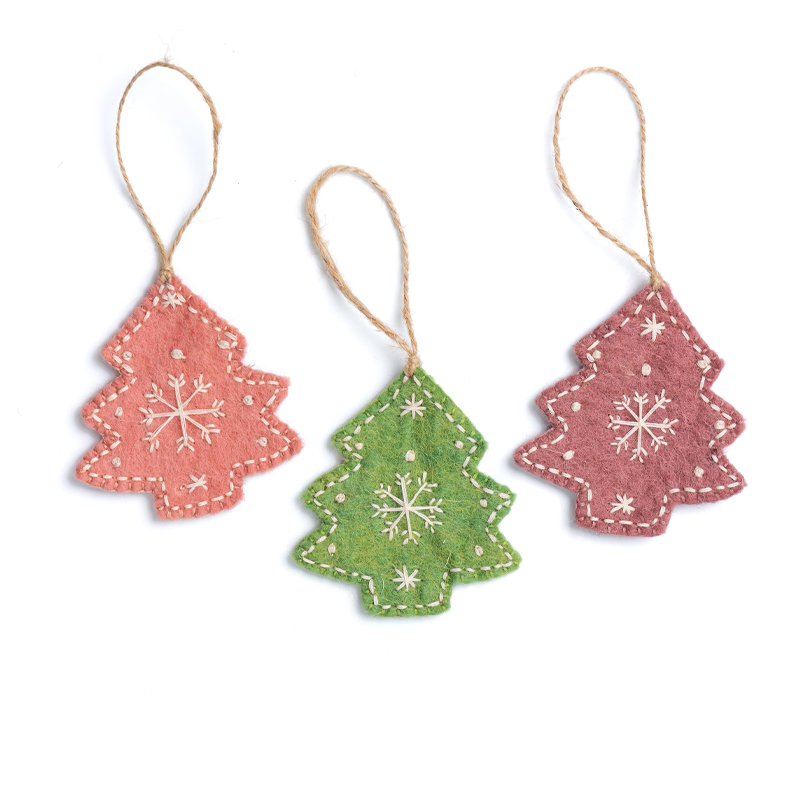 Kerst boompje (set 3 kleuren)