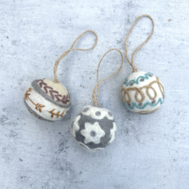 Kerstbal set 3