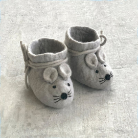 Babyshoe Mouse grey