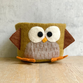 Basket owl brown
