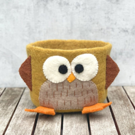 Basket owl brown