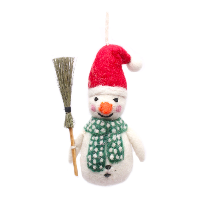 Sneeuwpopje groen