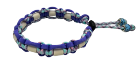 Natuurlijke anti-tekenband multi kleur (samenstellen naar wens)