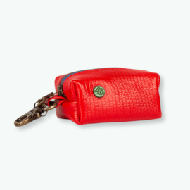 Poepzak houder rood