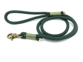 Hondenlijn touw (Donker groen)