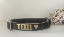 Halsband velvet (incl bedrukking naar wens)