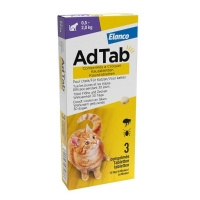 AdTab 3 kauwtabletten kat 0,5-2 kilo