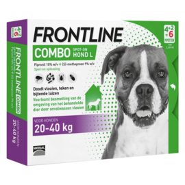 Vlooiendruppels Frontline Combo hond L  (20-40 kg)