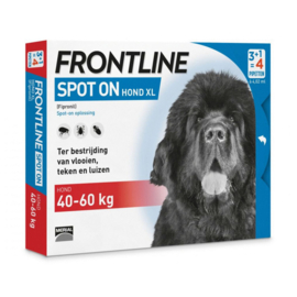 Vlooiendruppels Frontline hond XL (40-60 kg)
