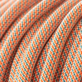 Hondenlijn touw (Oranje-Teal)