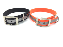 Halsband biothane (reflecterend)