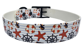 Biothane halsband Sailor