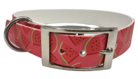 Biothane halsband watermeloen