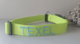 Halsband Lime