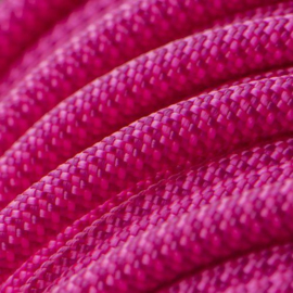 Halsband touw met biothane (Roze)