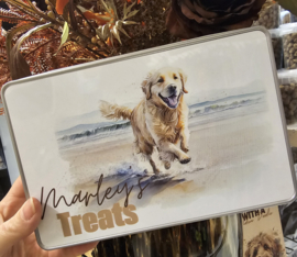 Snacktrommel gepersonaliseerd met naam