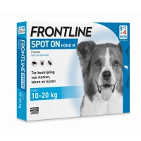 Vlooiendruppels Frontline hond M (10-20 kg)