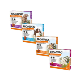 Frontpro 3 kauwtabletten 2-4 kilo