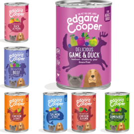 Edgard & Cooper blik 400 gram (diverse smaken)