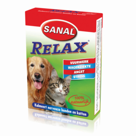 Sanal relaxpillen, kat en hond