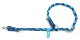 Sliphalsband  (blauw-turquoise-bruin)