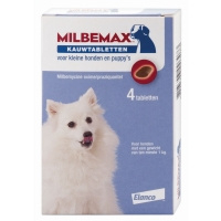 Milbemax kauwtablet kleine hond