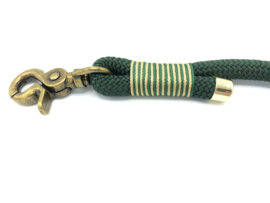 Hondenlijn touw (Donker groen)