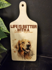 Tapasplank Golden Retriever
