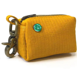 Dwam poepzakhouder geel