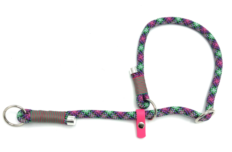 Sliphalsband  (groen, paars, roze, zwart)